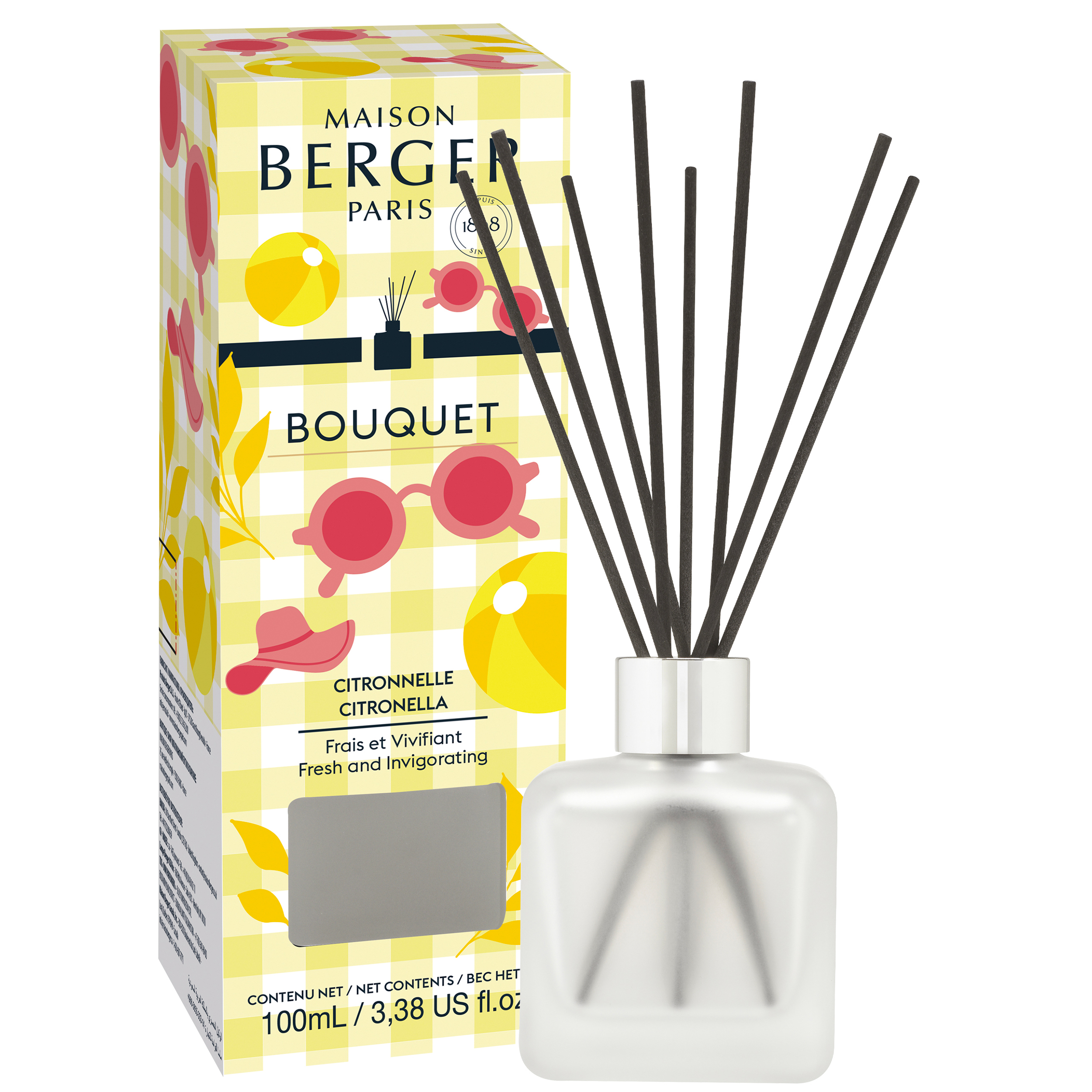 7907 BQT CUBE CITRONELLA
