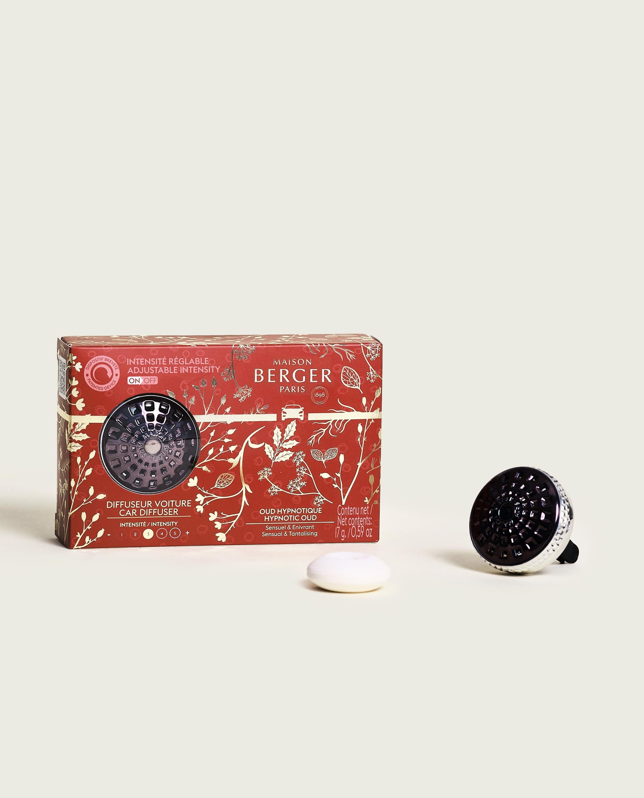 Adjustable Celebration Hypnotic Oud Car Diffuser